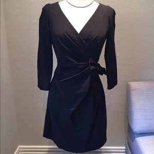 Little Black Wrap Dress
